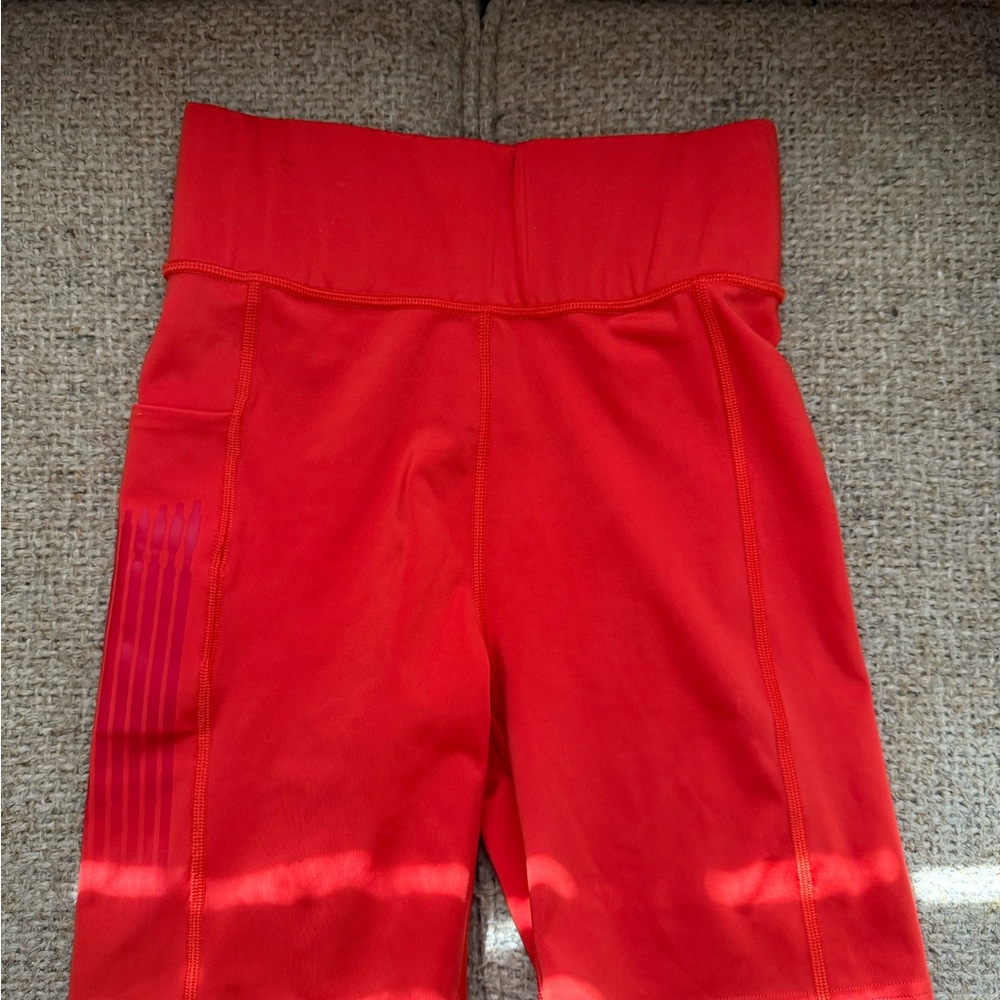 Savage X Fenty Vibrant Red Athletic Shorts